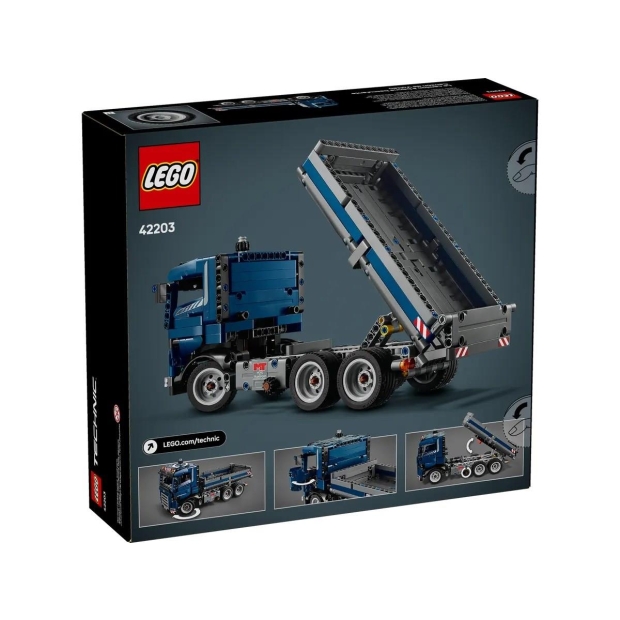 LEGO TECHNIC 42203 Wywrotka z przechylaną skrzynią-10106978
