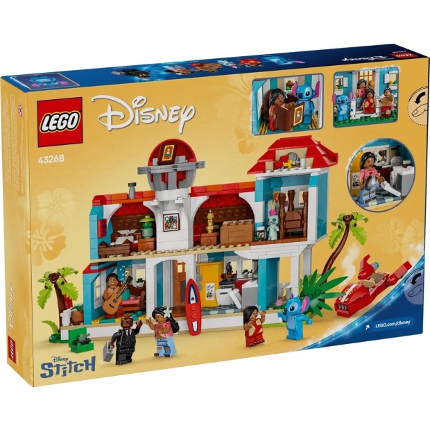 LEGO DISNEY CLASSIC 43268 Domek na plaży Lilo i Stitcha-10142087