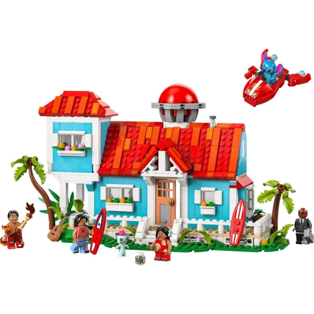 LEGO DISNEY CLASSIC 43268 Domek na plaży Lilo i Stitcha-10142088