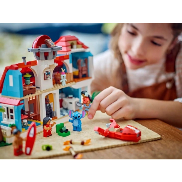 LEGO DISNEY CLASSIC 43268 Domek na plaży Lilo i Stitcha-10142090