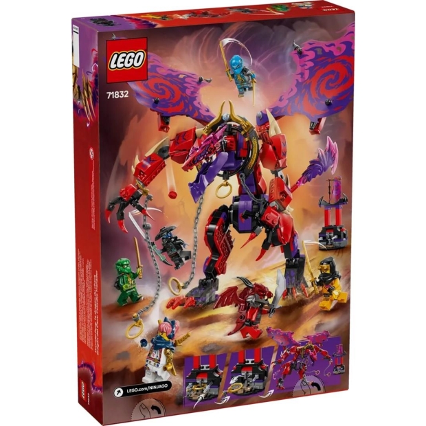 LEGO NINJAGO 71832 Smok chaosu Kiełogrzmot-10142149