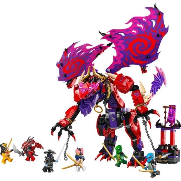 LEGO NINJAGO 71832 Smok chaosu Kiełogrzmot-10142150