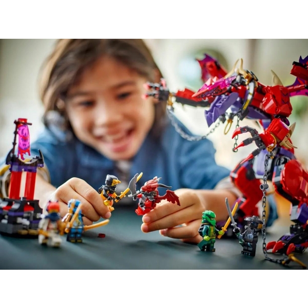 LEGO NINJAGO 71832 Smok chaosu Kiełogrzmot-10142152
