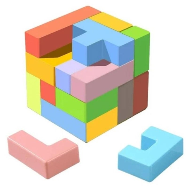 Układanka tetris różowa-10161480