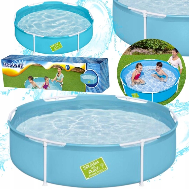 BESTWAY Basen Ogrodowy Stelażowy Dla Dzieci 152 cm x 38 cm 56283-10220799