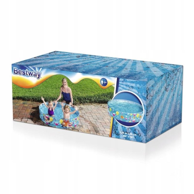 BESTWAY Basen rozporowy okrągły 122 cm-10259082