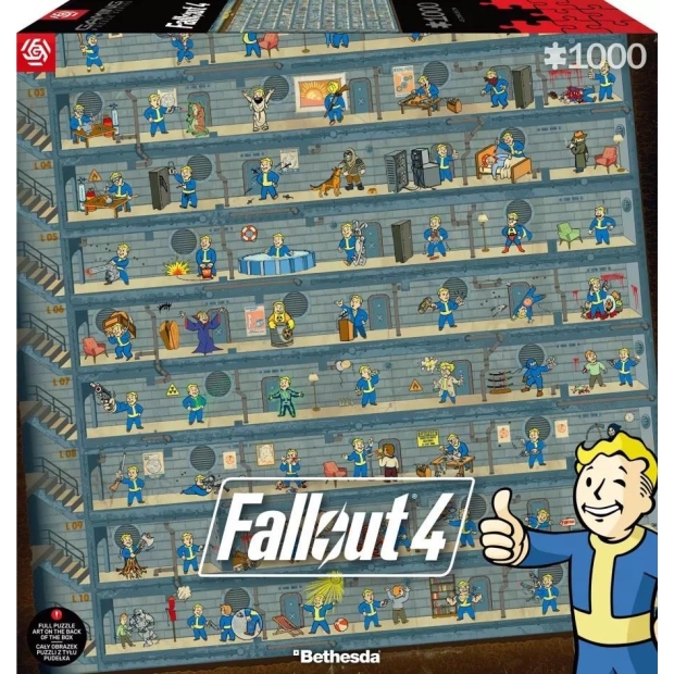 Puzzle Good Loot Gaming Puzzle: Fallout 4 Perk Poster 1000 elementów-10287123