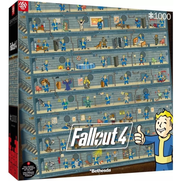 Puzzle Good Loot Gaming Puzzle: Fallout 4 Perk Poster 1000 elementów-10287124