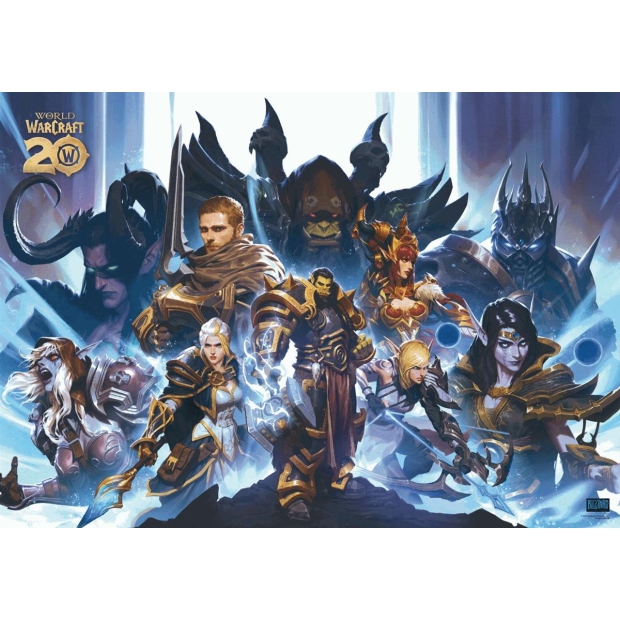 Puzzle Good Loot Gaming Puzzle: World of Warcraft 20th Anniversary 1000 elementów-10287133