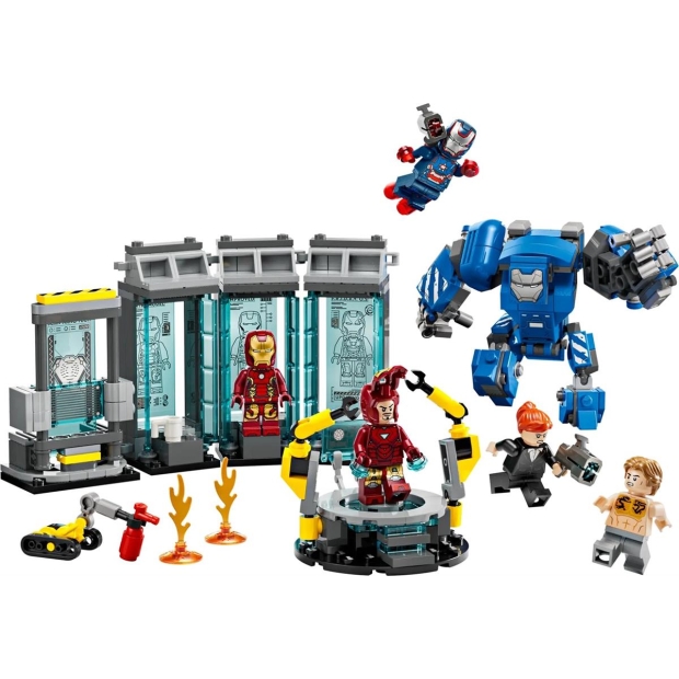 LEGO Marvel Super Heroes 76315 Laboratorium Iron Mana: Zbrojownia-10583917