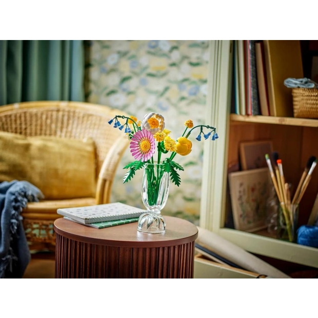 LEGO ICONS 10347 Botanicals - Mały bukiet żółtych kwiatów-10619188
