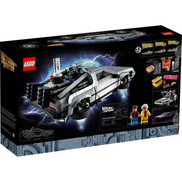 LEGO Creator Expert 10300 Wehikuł czasu z „Powrotu do przyszłości”-10642609