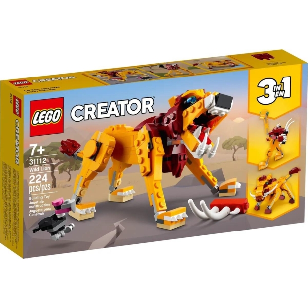 LEGO Creator 31112 Dziki lew