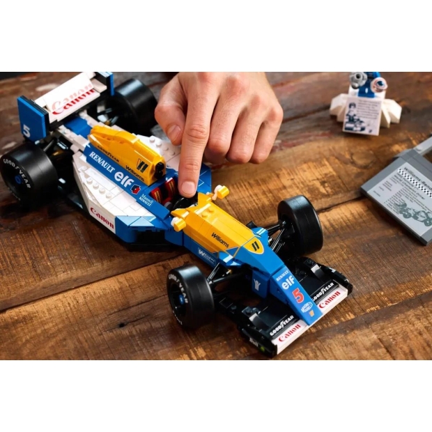LEGO ICONS 10353 Williams Racing FW14B i Nigel Mansell-10769832
