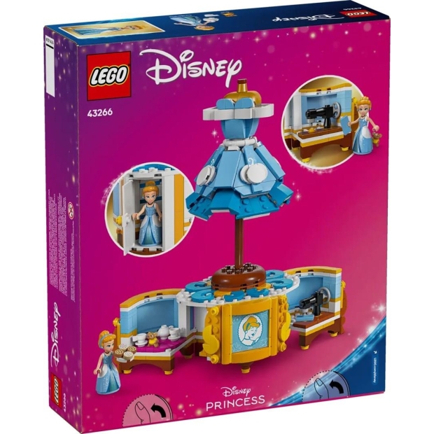 LEGO DISNEY PRINCESS 43266 Suknia Kopciuszka-10769932