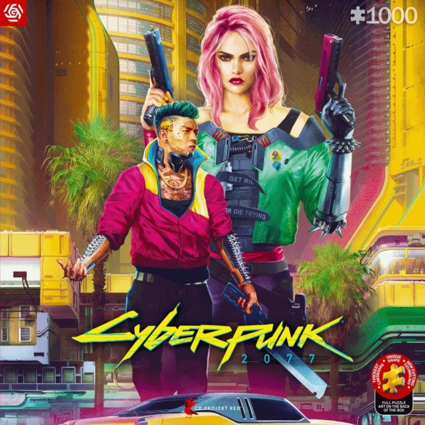 Good Loot Gaming Puzzle: Cyberpunk 2077 Kitsch Style 1000 elementów-10780295