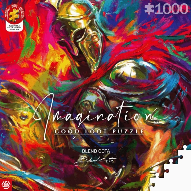 Good Loot Imagination Puzzle: Blend Cota The Illyrian Warrior / Iliryjski Wojownik 1000 elementów-10780300