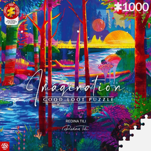 Good Loot Imagination Puzzle: Redina Tili Sleeping Giants / Śpiące Olbrzymy 1000 elementów-10780305