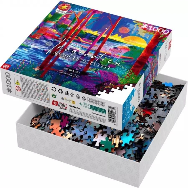 Good Loot Imagination Puzzle: Redina Tili Sleeping Giants / Śpiące Olbrzymy 1000 elementów-10780308