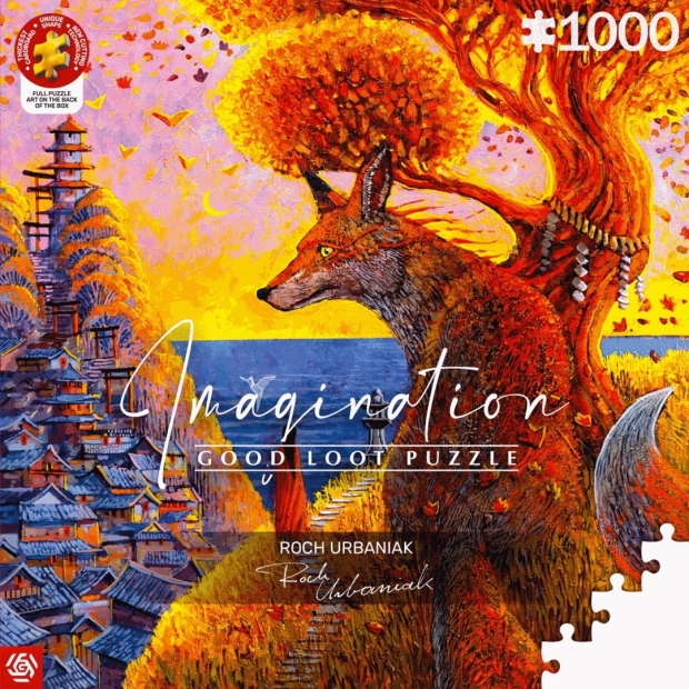 Good Loot Imagination Puzzle: Roch Urbaniak Benkei 1000 elementów-10780310