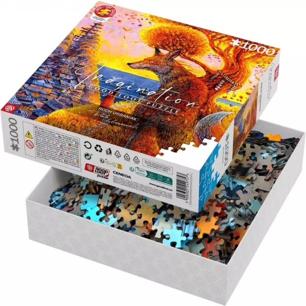 Good Loot Imagination Puzzle: Roch Urbaniak Benkei 1000 elementów-10780313