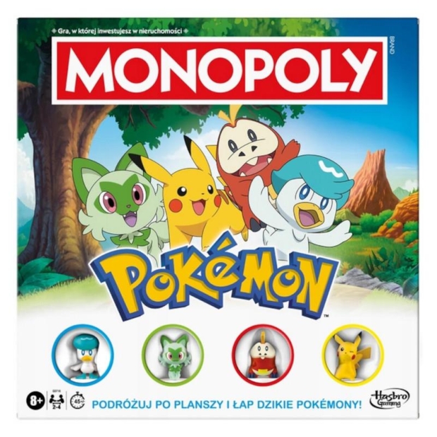 HASBRO Monopoly wersja Pokemon