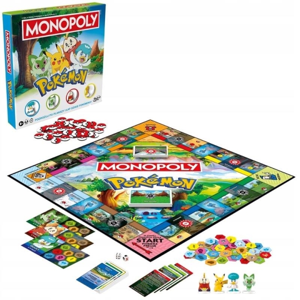 HASBRO Monopoly wersja Pokemon-10792889