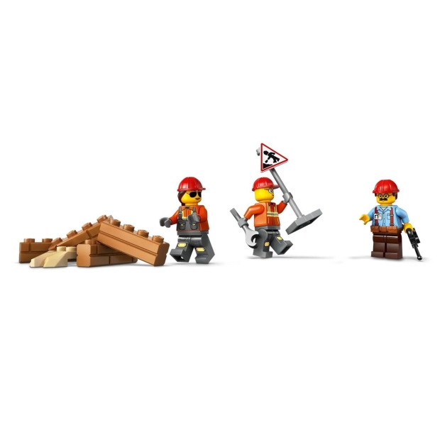 LEGO CITY 60466 BIG VEHICLES YELLOW BULLDOZER WITH FRONT LOADER-10806169