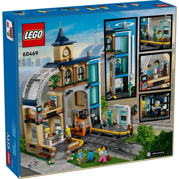 LEGO CITY 60469 TRAINS CENTRAL TRAIN STATION-10806176