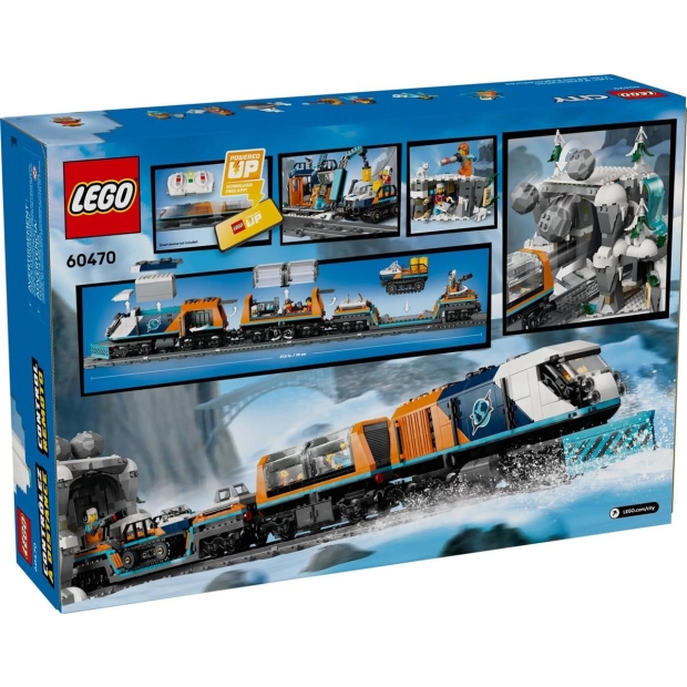 LEGO CITY 60470 TRAINS EXPLORERS' ARCTIC POLAR EXPRESS TRAIN-10806185