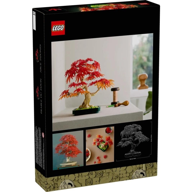 LEGO BOTANICALS 10348 JAPANESE RED MAPLE BONSAI TREE-10806227