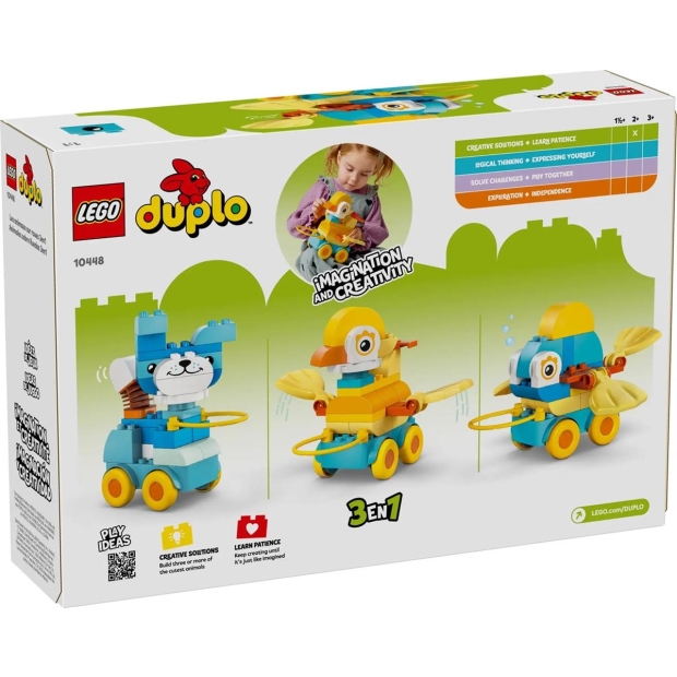 LEGO DUPLO 3IN1 10448 ANIMALS ON WHEELS-10806311