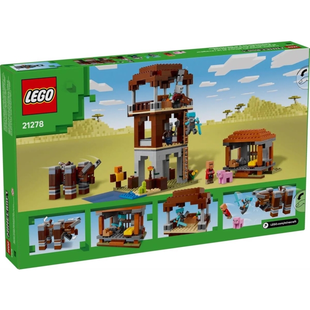LEGO MINECRAFT 21278 THE PILLAGER OUTPOST AND RAVAGER-10806378
