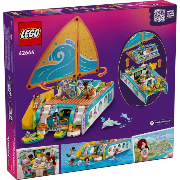 LEGO FRIENDS 42664 TRAVEL BOAT ADVENTURE-10806455