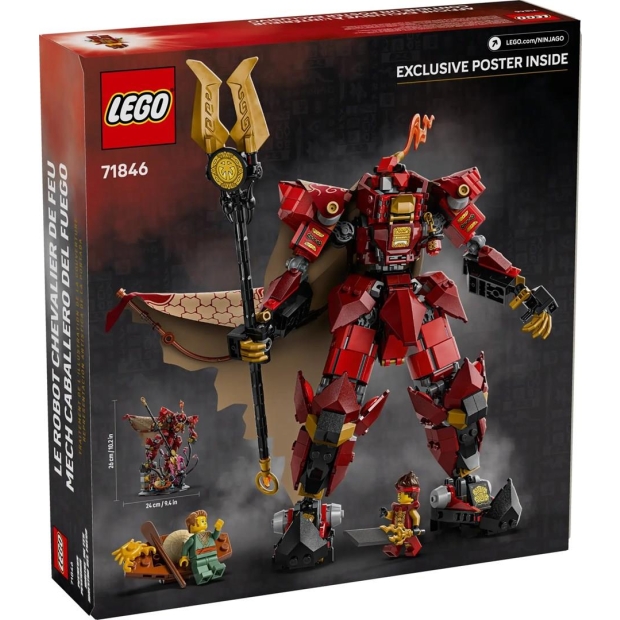 LEGO NINJAGO 71846 THE FIRE KNIGHT MECH-10806615