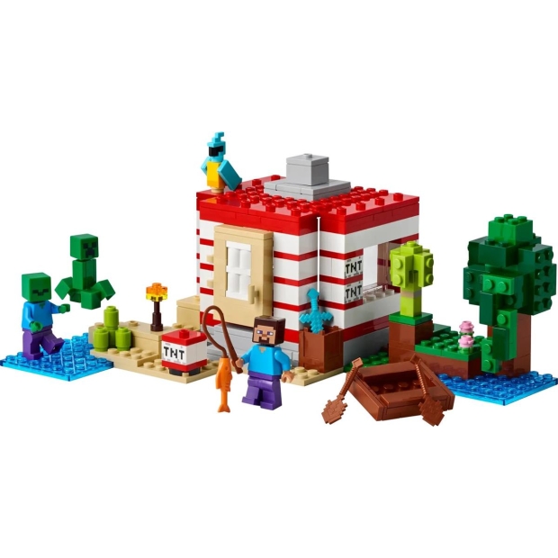 LEGO MINECRAFT 21275 THE TNT JUNGLE HOUSE-10806662