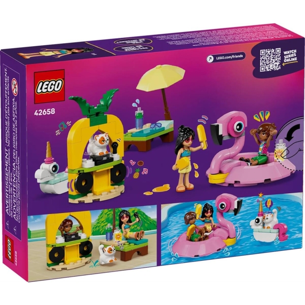 LEGO FRIENDS 42658 UNICORN & FLAMINGO POOL PLEGO ARTY-10806726