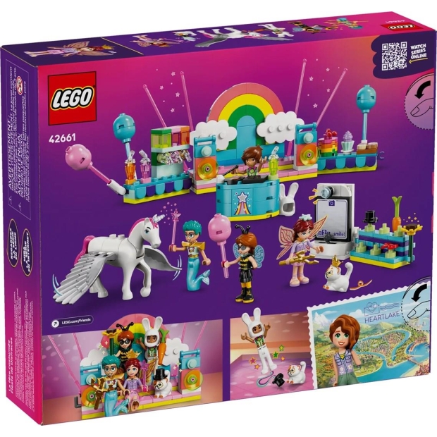 LEGO FRIENDS 42661 COSTUME PLEGO ARTY WITH UNICORN & FAIRY-10806747
