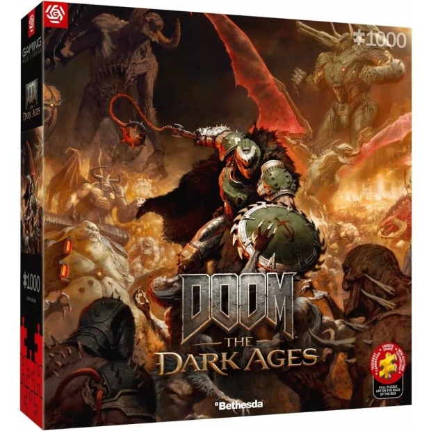 Good Loot Gaming Puzzle: Doom The Dark Ages Slayer's Rage 1000 elementów