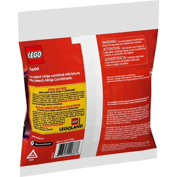 LEGO NINJAGO 30699 Wielofunkcyjny minimech ninja-10880901