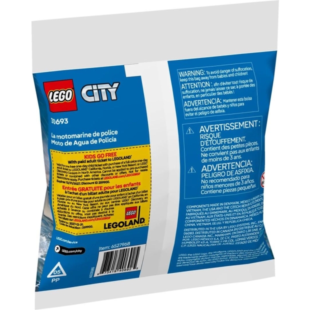 LEGO City 30693 Policyjny skuter wodny-10880906