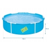 BESTWAY Basen Ogrodowy Stelażowy Dla Dzieci 152 cm x 38 cm 56283-11061169