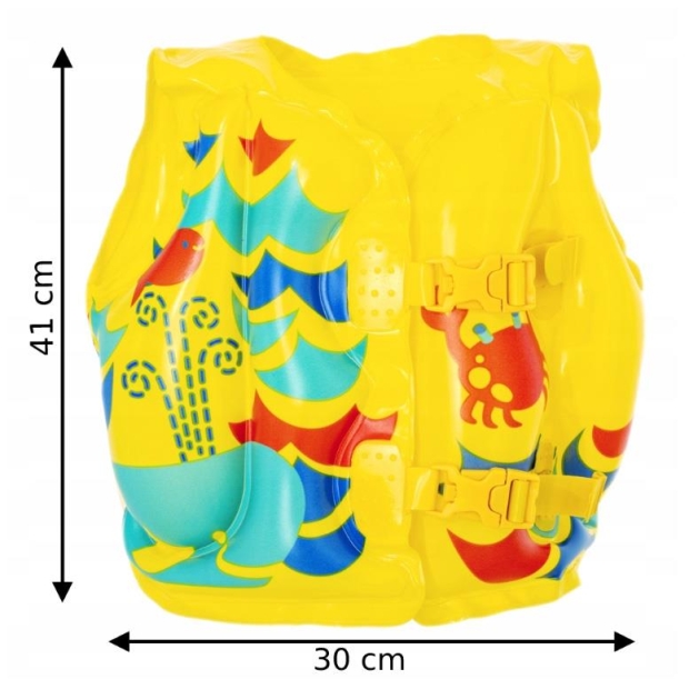 BESTWAY Kamizelka Do Nauki Pływania Tropikalna 41x30 cm 32069-11061155