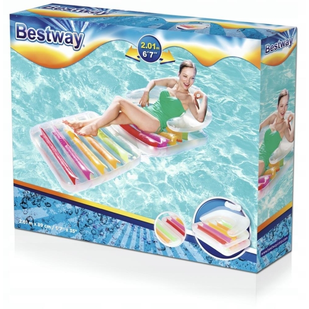 BESTWAY Dmuchany Materac, Fotel 201 x 89 cm 43023-11061186
