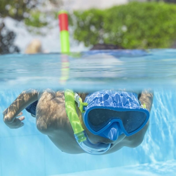 BESTWAY Maska z rurką niebieska-11061234