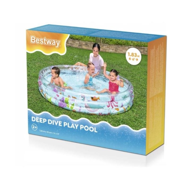 BESTWAY Basen dmuchany dla dzieci 183x33 cm-11061249