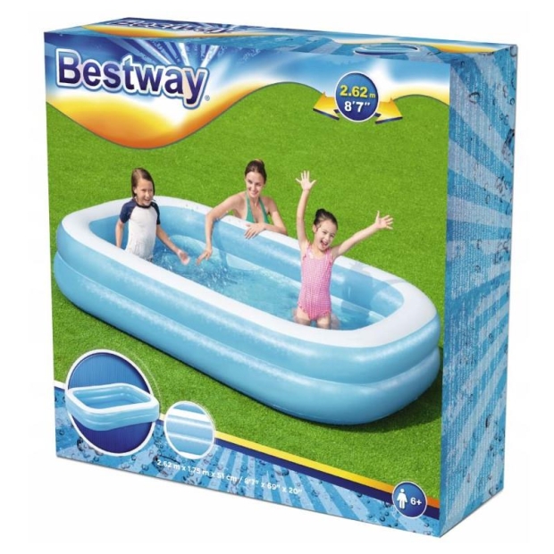 BESTWAY Basen dmuchany 262x175 cm-11061258
