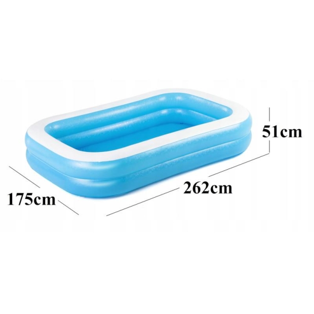 BESTWAY Basen dmuchany 262x175 cm-11061259