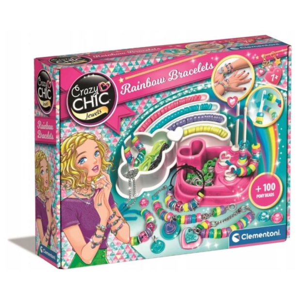 Clementoni Crazy Chic Kolorowe bransoletki