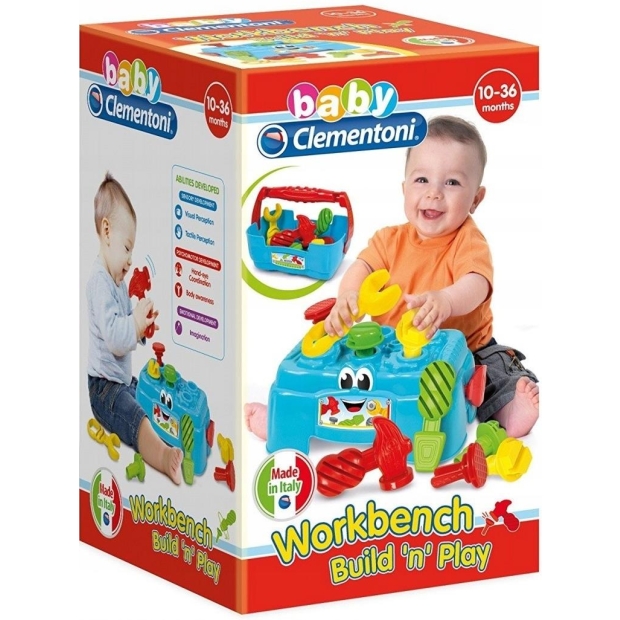 Clementoni Baby Stolik małego majsterkowicza 17733